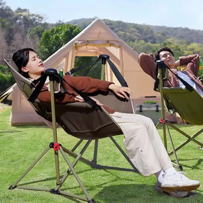 2026年 ポータブル折りたたみ式木製チェア キャンプ、ビー - Outdoor Camping Rocking Chair のレビューと価格