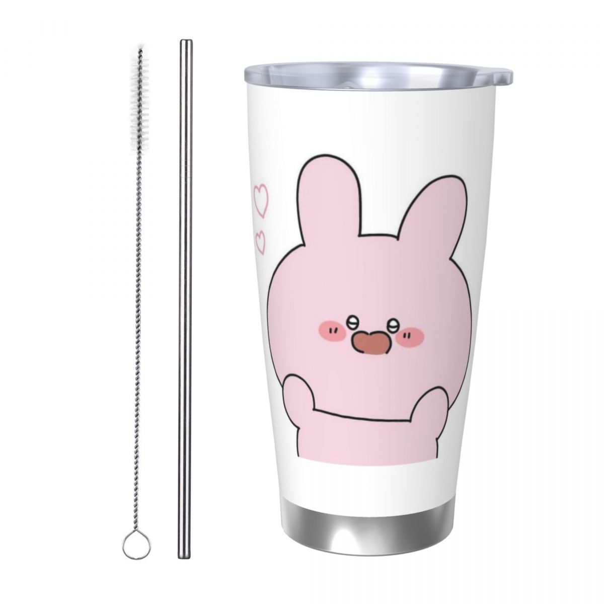 Asamimichaan キュートアサミミ 20オンス ステ - Vacuum Insulated Flask のレビューと価格