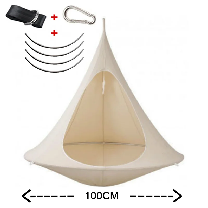 子供スイング屋外ガーデンキャンプハンモックツリーテント子供椅 - Outdoor Camping Hammock Chair のレビューと価格