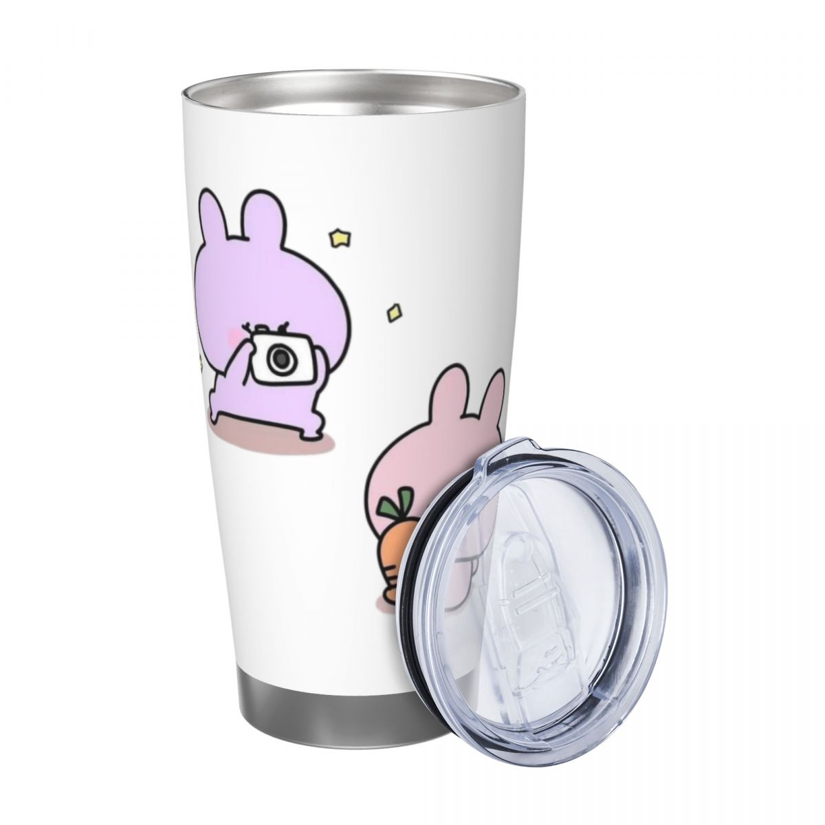 Asamimichaan キュートアサミミ 20オンス ステ - Vacuum Insulated Flask のレビューと価格