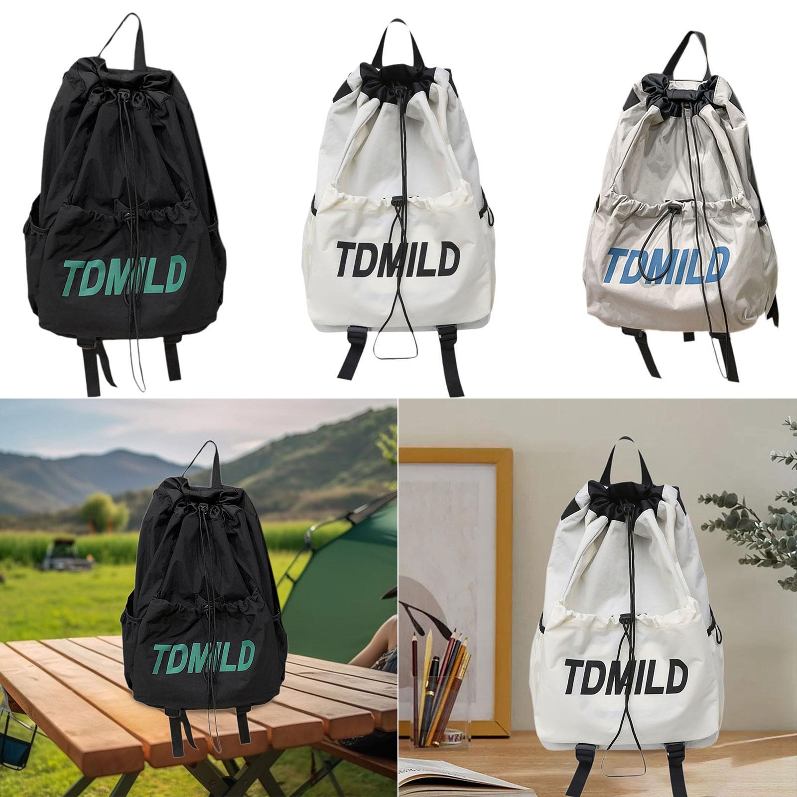 巾着バックパック 防水 カジュアルサック ビーチスポーツサッ - Outdoor Camping Backpack のレビューと価格
