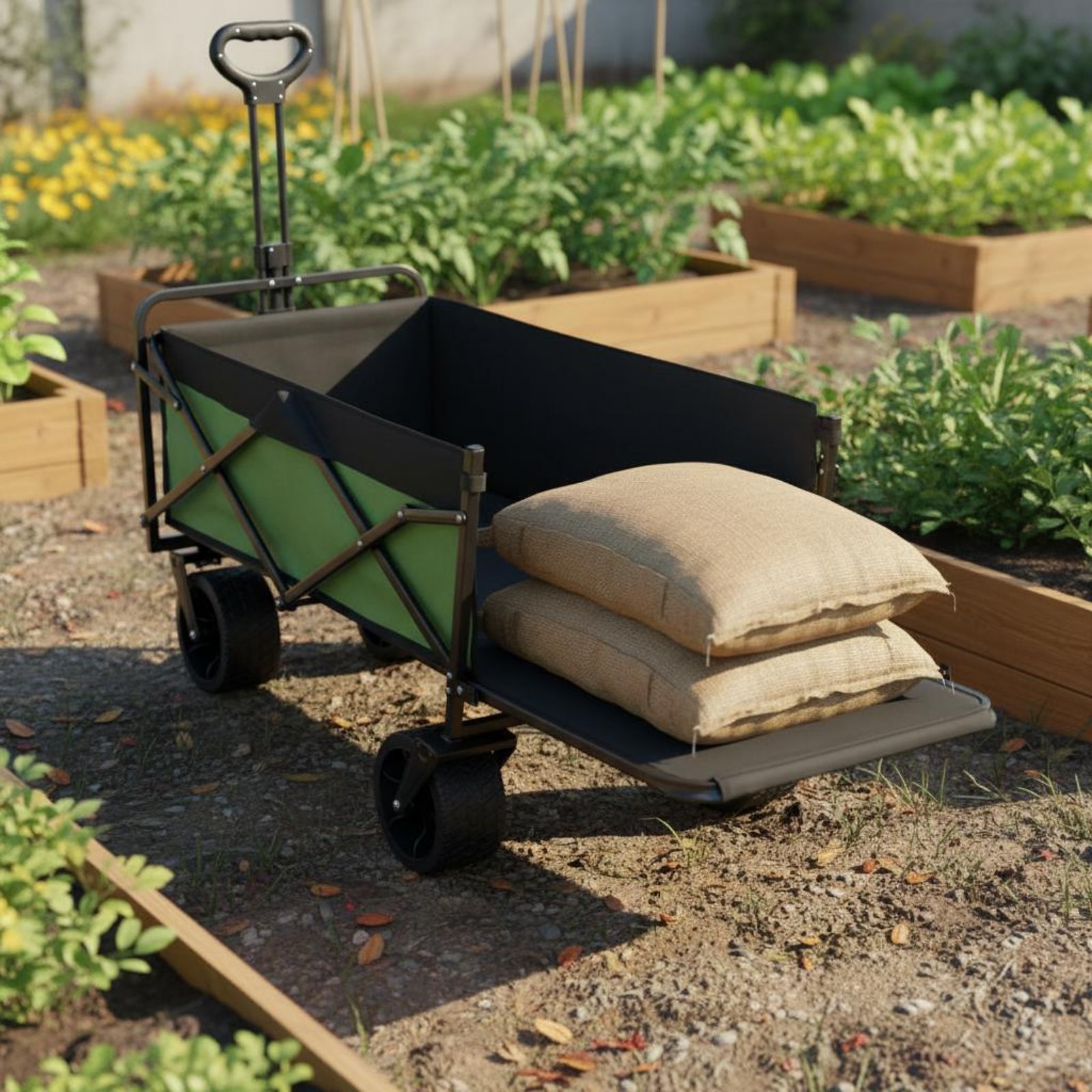 頑丈なキャンプワゴン特大折りたたみ式ワゴン車両アウトドアギア - Jinli Outdoor Camping のレビューと価格