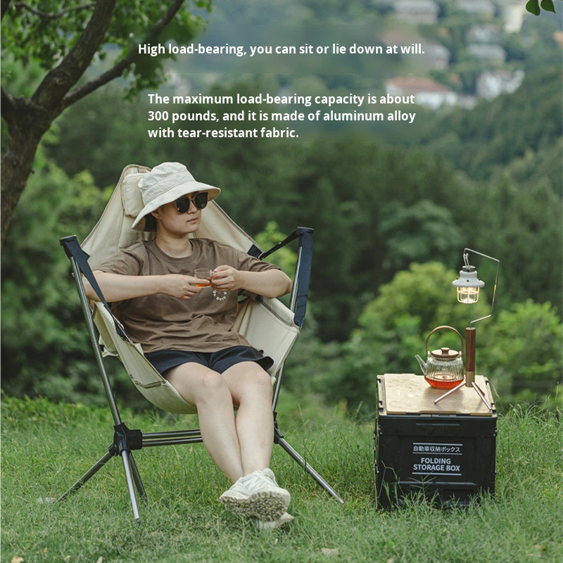 屋外折りたたみ式ロッキング/スイングチェア キャンプ、レジャ - Outdoor Camping Rocking Chair のレビューと価格
