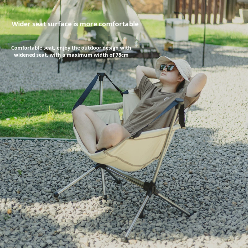 屋外折りたたみ式ロッキング/スイングチェア キャンプ、レジャ - Outdoor Camping Rocking Chair のレビューと価格