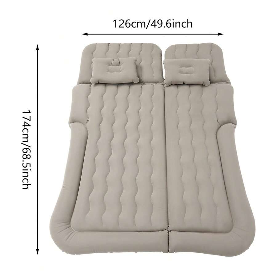 SUV用エアマットキャンプベッド、枕2個付き、68.9 *  - Outdoor Inflatable Camping Tent With Air Pump のレビューと価格