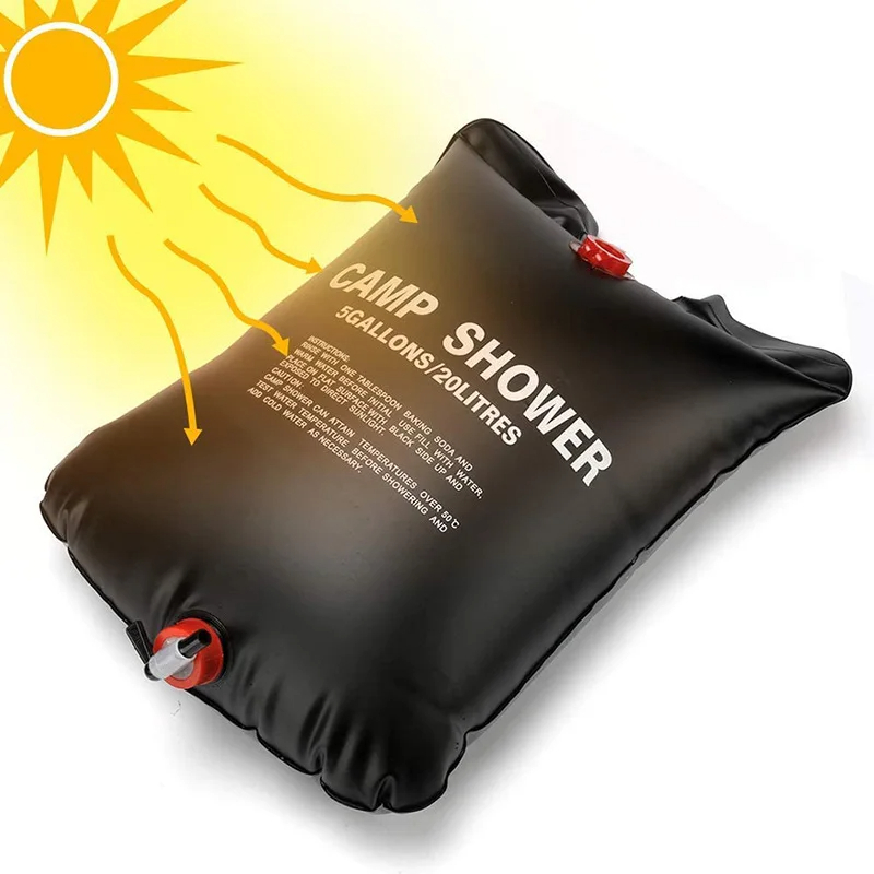 20/40L キャンプ折りたたみ式ソーラーシャワーバッグ屋外 - Outdoor Camping Hot Water Shower のレビューと価格